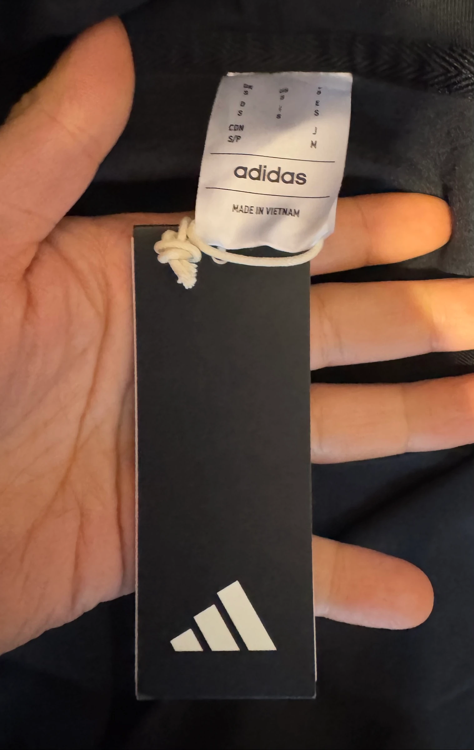 New black Adidas hoodie size S – photo 5